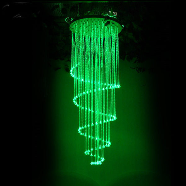 SANLI LED Spiral Fiber Optic Light Chandelier FOC-011