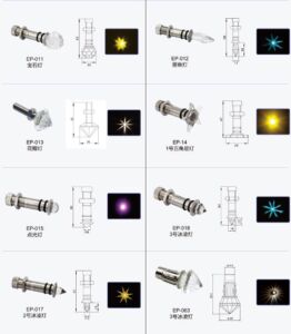 Dimension for SANLI LED Crystal DIY Star Light Fitting for Ceiling