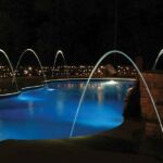 SANLI LED 80W LED Color Wheel Underwater Swimming Pool Fiber Optic Light