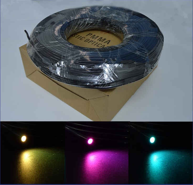 SANLI LED Solid End Lighting Fiber Optic Rope Lights